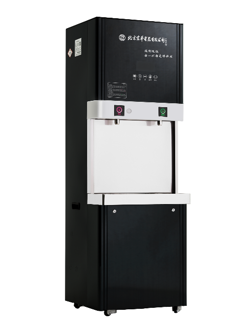 雙龍頭連續式即開型商用電開水器（一開一直飲）