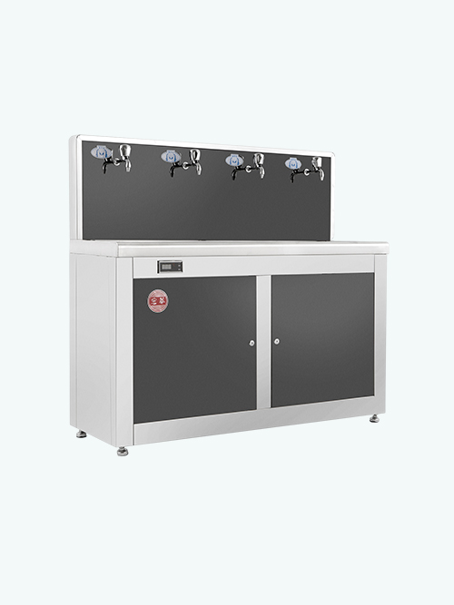 四龍頭普通式校園溫?zé)嵝蜕逃秒婇_水器黑色 四龍頭普通式校園溫?zé)嵝蜕逃秒婇_水器黑色